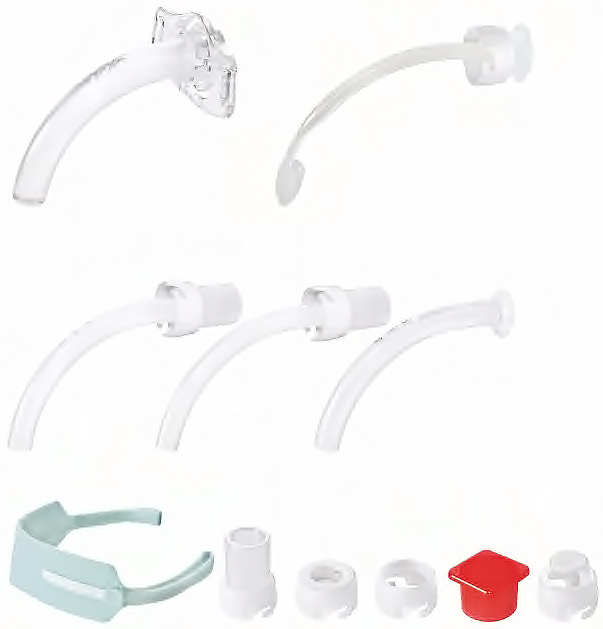 Трахеостомічна трубка KAN без манжети, з отворами + комплект, розмір 6, Sumi